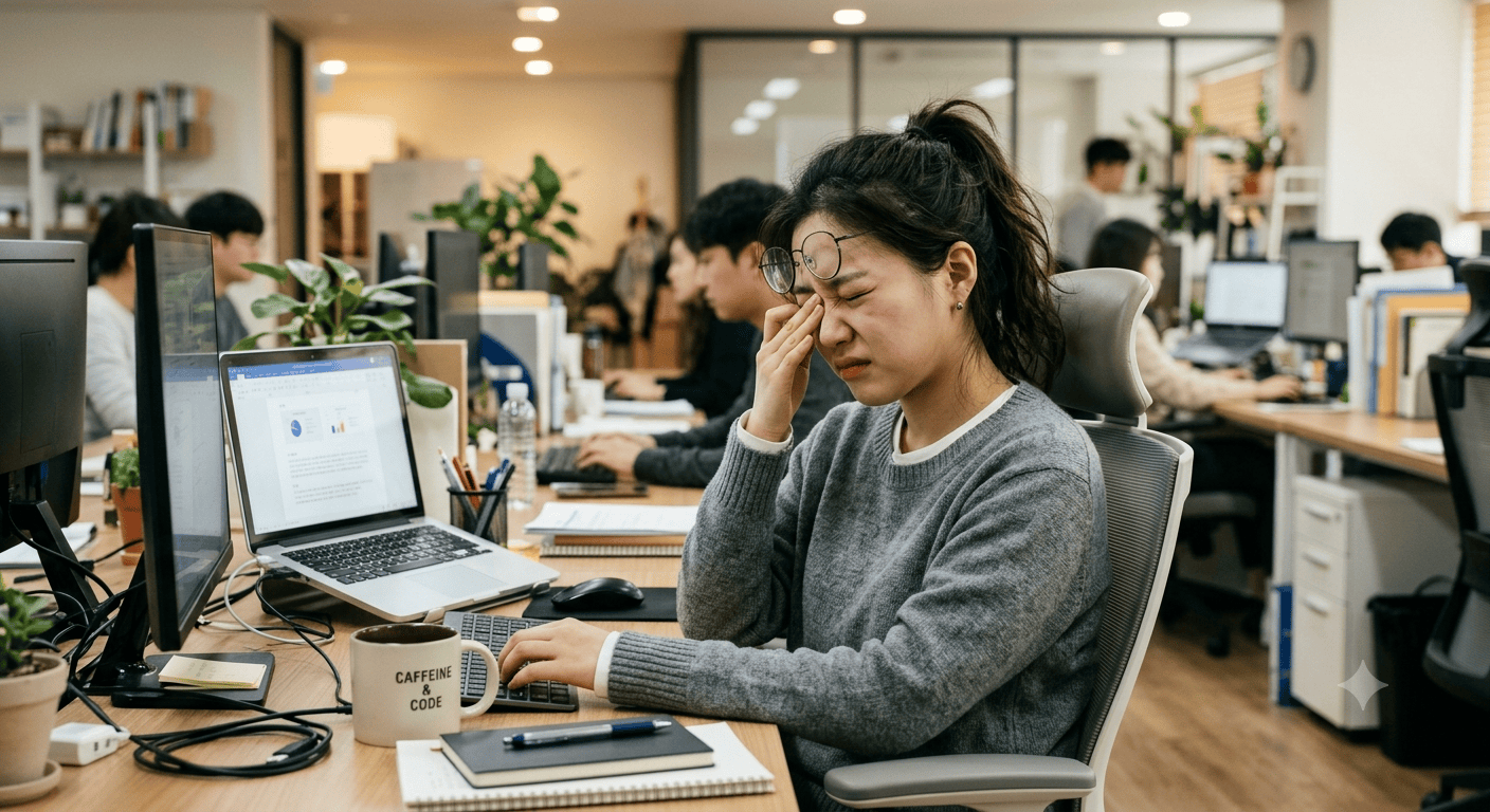 인공눈물을 넣어도 촉촉함이 그때 뿐이라면, 이 것 때문입니다.