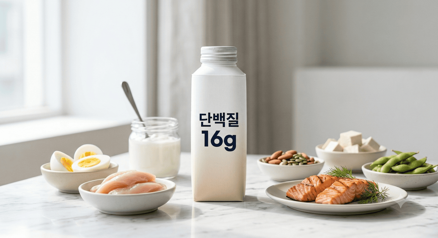 단백질, 음료로 마시면 더 좋을까?